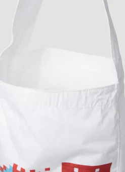 Invader Print Tote Bag