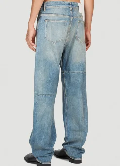 Irregular Seam Jeans