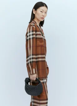 Jackie Check Pyjama Shirt