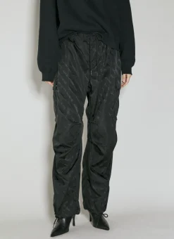 Jacquard Cargo Pants
