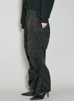 Jacquard Cargo Pants