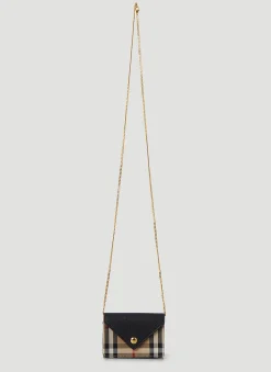 Jade Vintage Check Chain Wallet