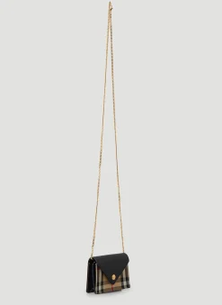 Jade Vintage Check Chain Wallet