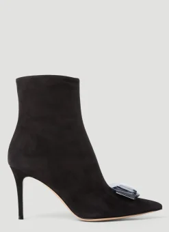Jaipur Suede High Heel Boots