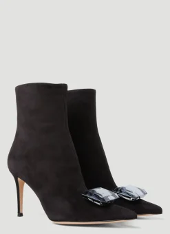 Jaipur Suede High Heel Boots