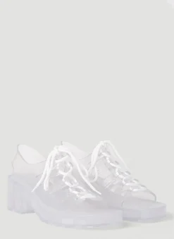 Jelly Heeled Sandals