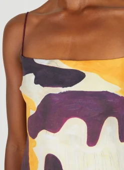 Joan Print Fine Strap Swimsuit