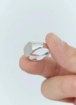 Kay Satin Signet Ring