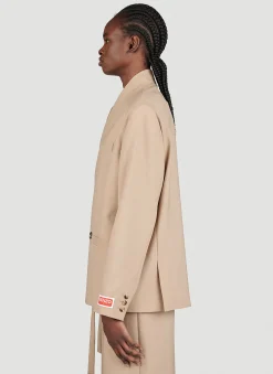 Kimono Wool Blazer