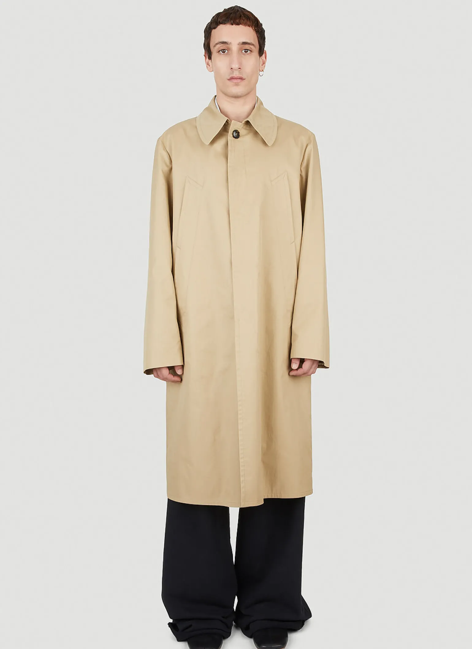 Knee Length Trench Coat