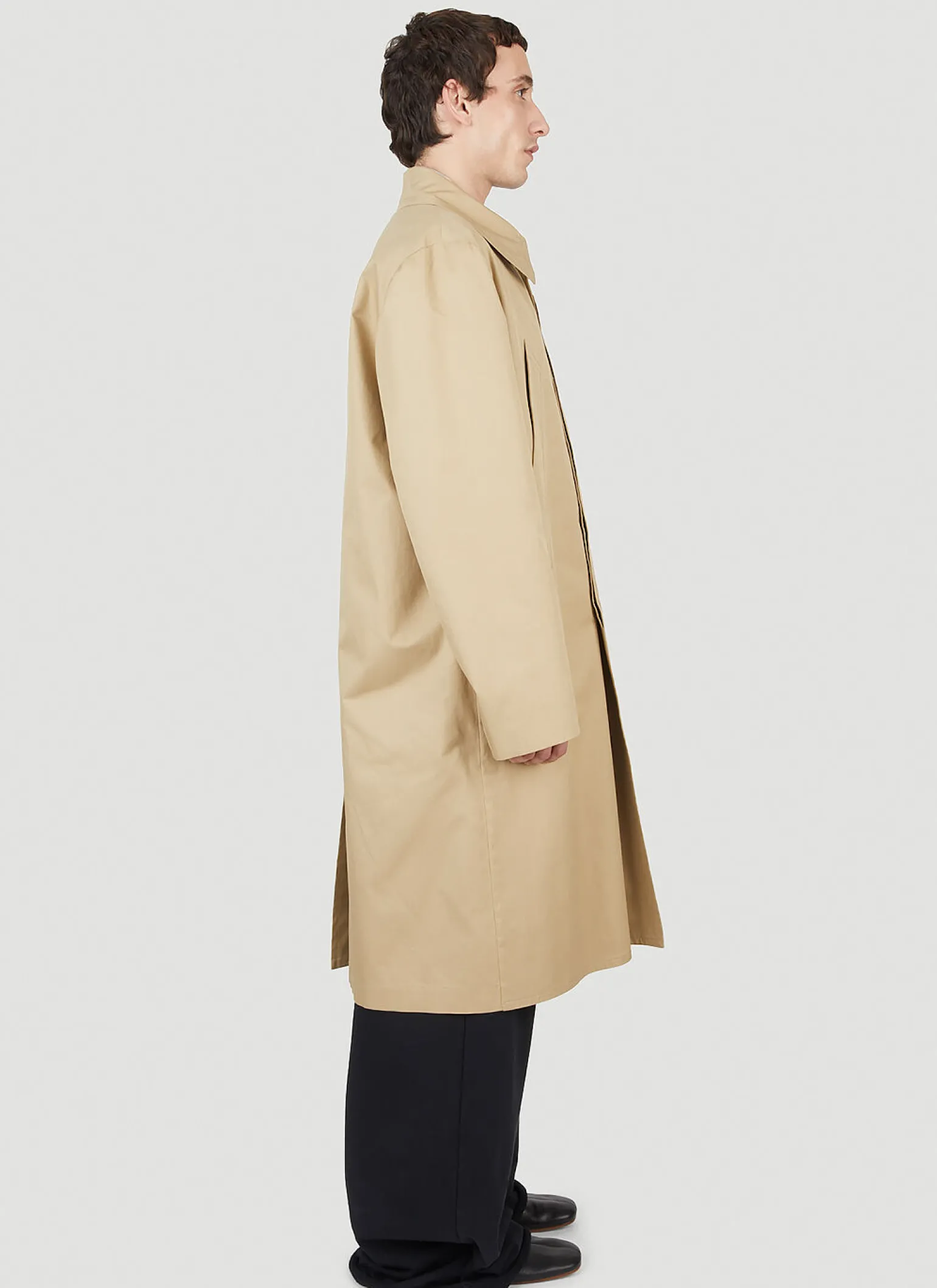 Knee Length Trench Coat