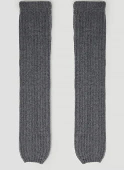 Knit Cashmere Leg Warmers