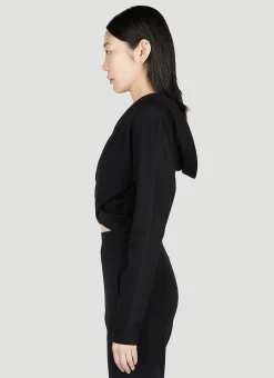 Knit Hooded Top