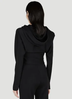 Knit Hooded Top