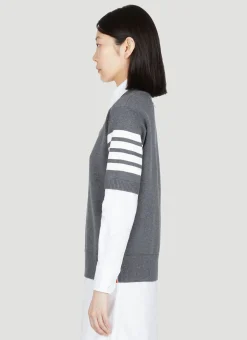 Knit Jumper-Dress With Built-In Shirt
