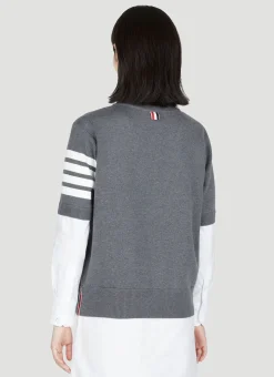 Knit Jumper-Dress With Built-In Shirt