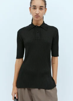 Knit Polo Shirt