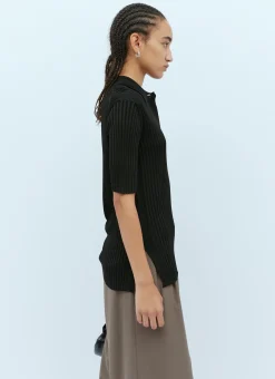 Knit Polo Shirt