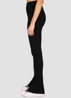 Knit Zipped Pants
