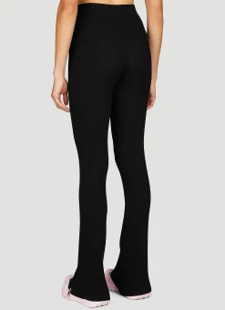 Knit Zipped Pants
