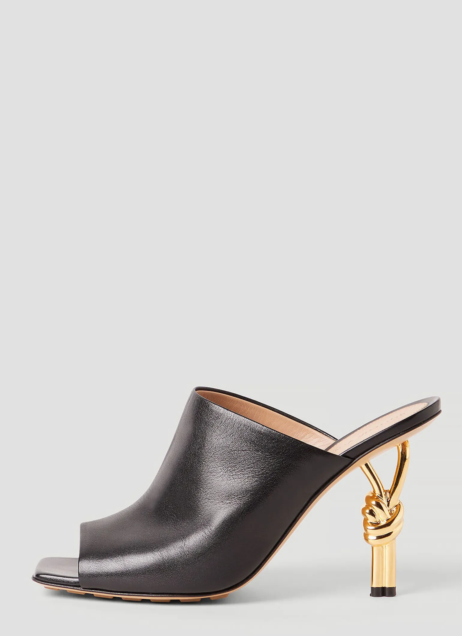 Knot High Heel Mules