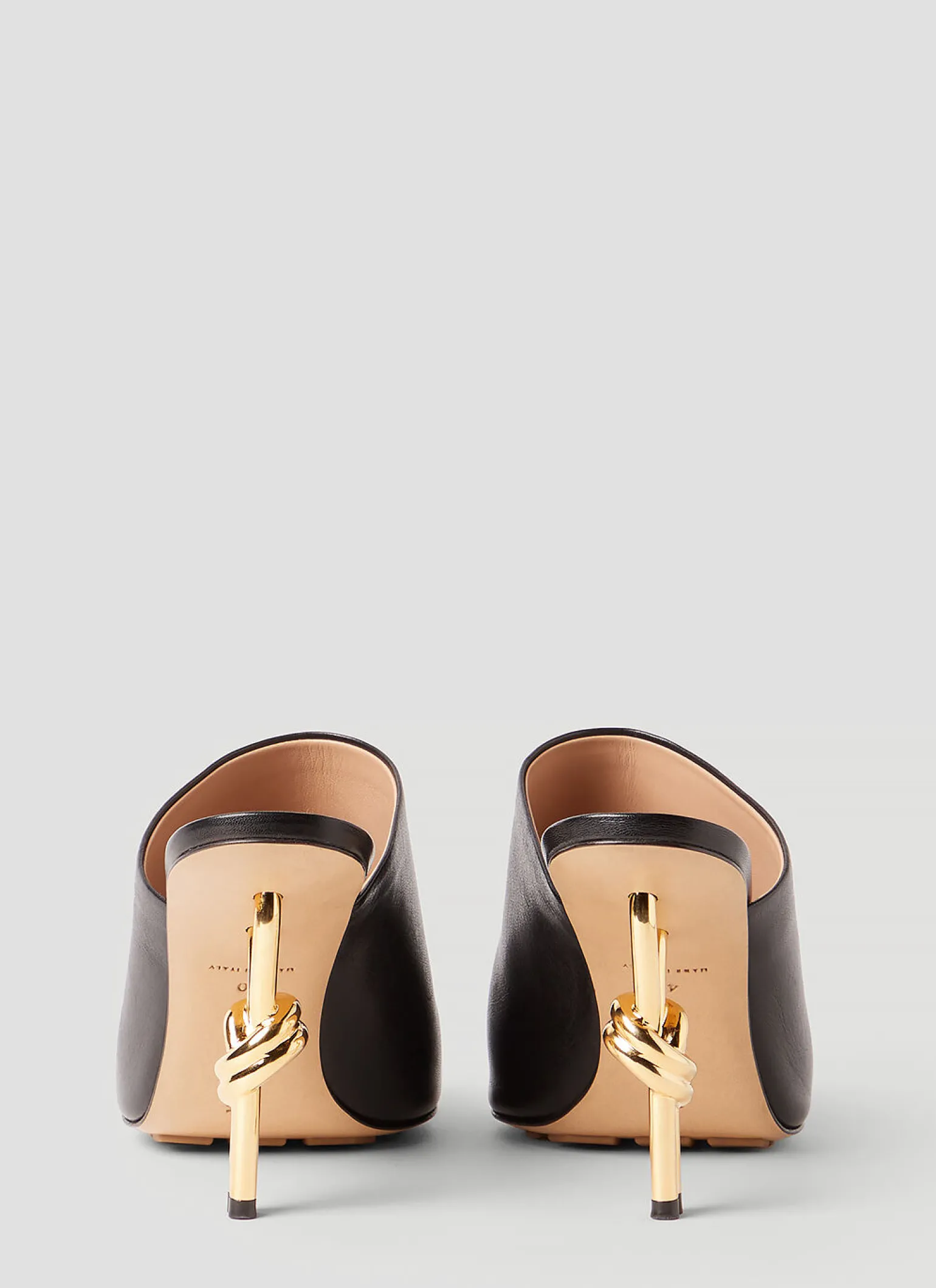Knot High Heel Mules