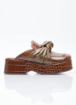 Knot Platform Mules