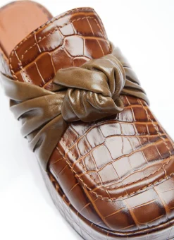 Knot Platform Mules