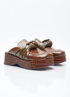 Knot Platform Mules