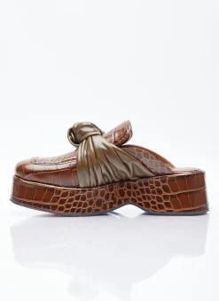 Knot Platform Mules