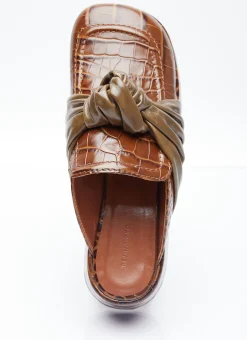 Knot Platform Mules