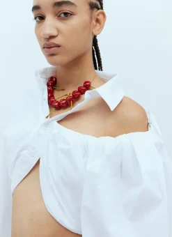 La Chemise Galliga Crop Shirt