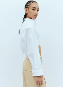 La Chemise Galliga Crop Shirt