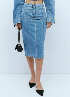 La Jupe De Nimes Criollo Denim Skirt