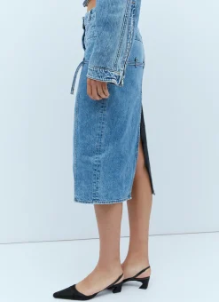 La Jupe De Nimes Criollo Denim Skirt