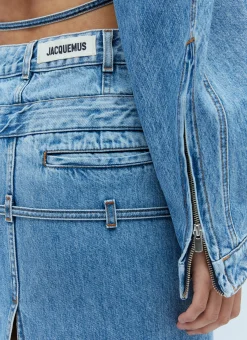 La Jupe De Nimes Criollo Denim Skirt