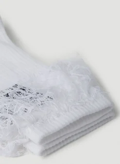 Lace Barcode Socks