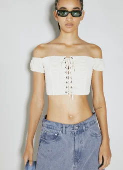 Lace Corset Crop Top