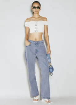 Lace Corset Crop Top