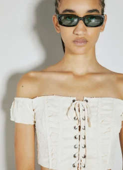 Lace Corset Crop Top