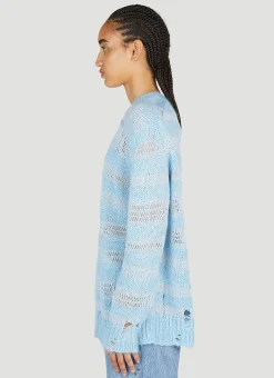 Ladder Knit Sweater
