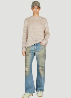 Ladder Knit Sweater