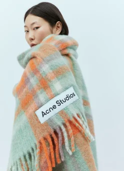 Large Check Scarf