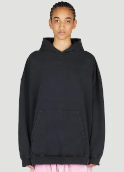 Large Fit Hooded Sweatshirt