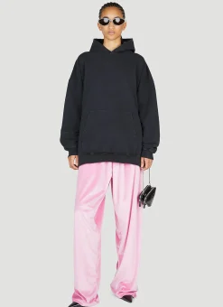 Large Fit Hooded Sweatshirt
