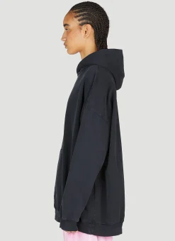 Large Fit Hooded Sweatshirt