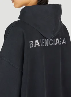 Large Fit Hooded Sweatshirt