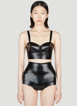 Latex Balconette Bra