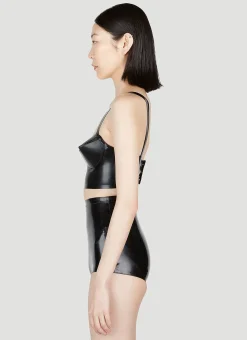 Latex Balconette Bra