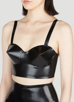Latex Balconette Bra